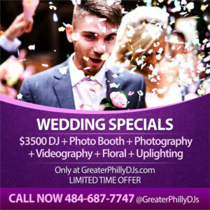 DJs in philadelphia, Affordable DJs, Wedding DJs in Philadelphia, Photo Booth, Uplighting Philadelphia, Greater Philly DJs, DJ Service Philadelphia