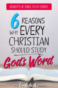 Here's an alt tag for the image: Six reasons Christians should study God's Word.