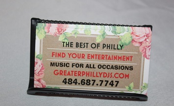 A business card with the words " the best of philly ".